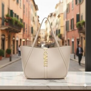 Cavalli Class Large Tote with Gold hardware